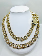 Load image into Gallery viewer, Chino link chain 10k gold, 16mm link
