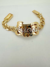 Load image into Gallery viewer, Chino link lady bracelet 10 k gold, 12 mm link
