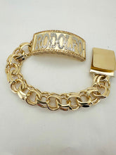 Load image into Gallery viewer, Chino link bracelet 10 k gold, 24 mm ID Box
