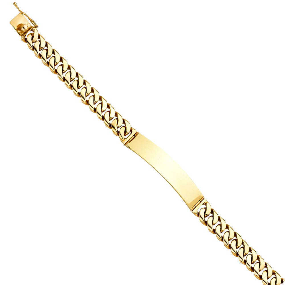 14 Karat Gold ID Bracelet 10mm