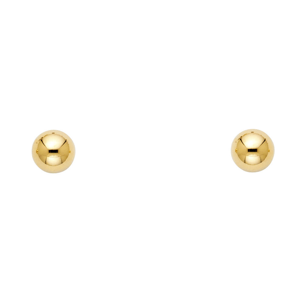 Assorted Earrings with push back 14 karat gold
