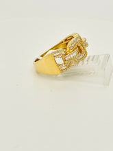 Load image into Gallery viewer, 14 karat gold diamond ring unisex 0.65 CT
