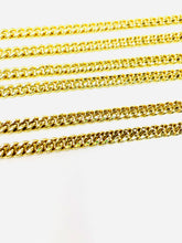 Load image into Gallery viewer, Miami cuban link chain 7mm 10 karat gold
