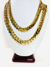 Load image into Gallery viewer, Miami Cuban Chain Necklace 10K 13 mm Yellow Gold
