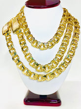 Load image into Gallery viewer, Chino link chain 10 karat gold 12 mm
