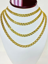 Load image into Gallery viewer, Chino link chain 6 mm 10 karat gold
