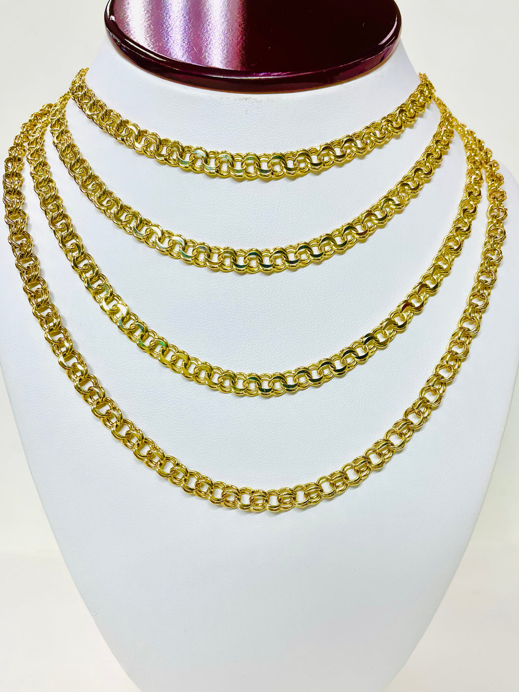 Chino link chain 6 mm 10 karat gold